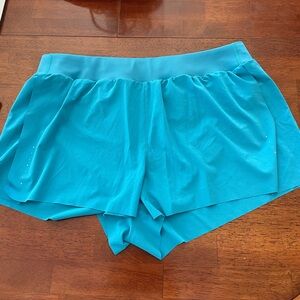 Athleta shorts built in brief